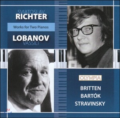 Sviatoslav Richter 두 대의 피아노를 위한 작품집 - 브리튼 / 바르토크 / 스트라빈스키 (Britten, Bartok &amp; Stravinsky : Works for Two Pianos) 스비아토슬라프 리히터