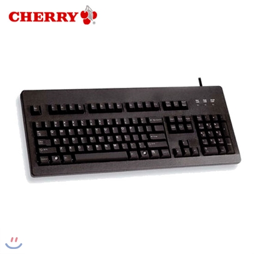 CHERRY 기계식 키보드 G80-3497 LYCKO-2 적축 (PS/2 &amp; USB지원 / 스탭스 컬쳐2 방식 구조 / 강력한 내구성 / 독립적인 스위치)