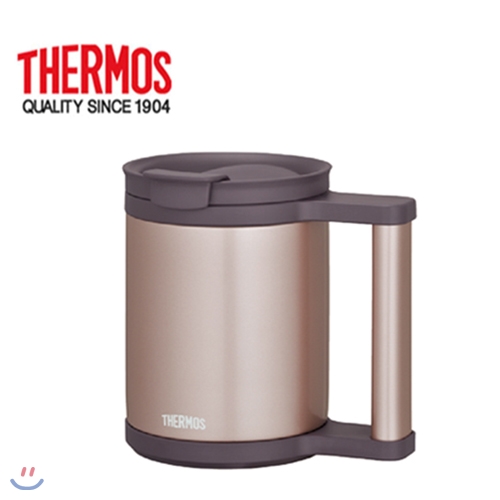 [THERMOS] 써모스 원터치머그 텀블러 보온/보냉병 280mL (JCP-280C)-카카오