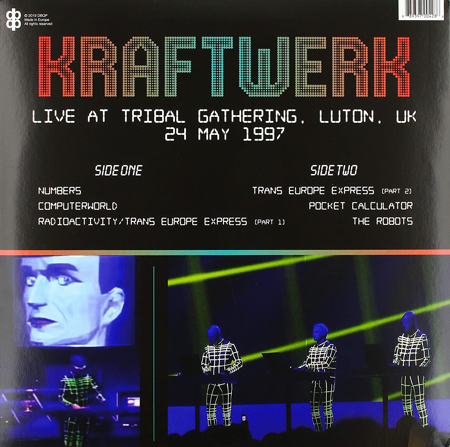 Kraftwerk (크라프트베르크) - Live At Tribal Gathering, Luton, UK 24 May 1997 [LP]