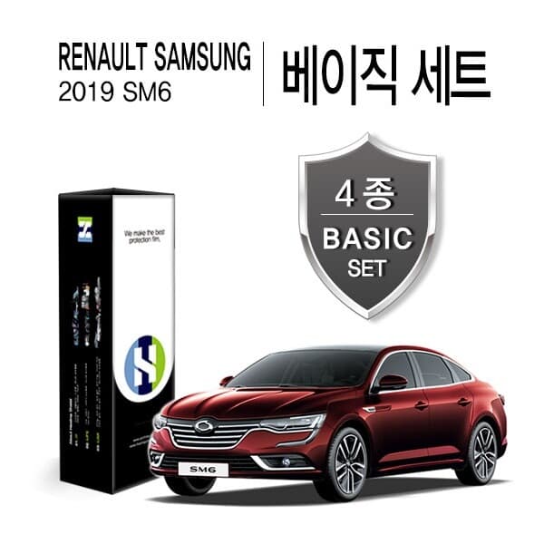 르노삼성 2019 SM6 자동차용품 PPF 필름 생활보호 패키지 4종세트(HS1767883)