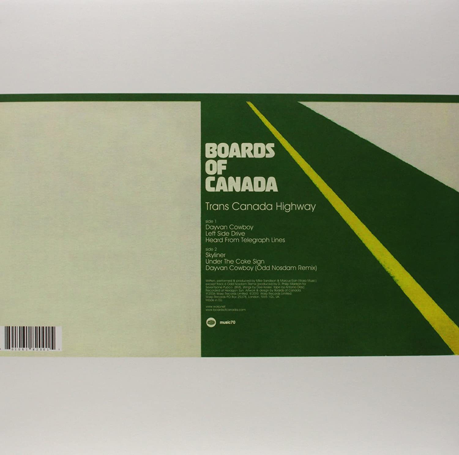 Boards Of Canada (보즈 오브 캐나다) - Trans Canada Highway [LP]