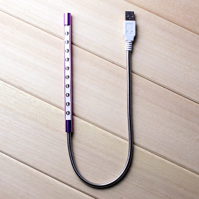 USB 10구 LED 스탠드(터치)/컴퓨터 노트북 조명