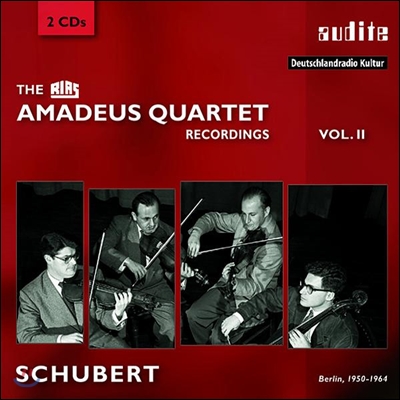아마데우스 사중주단 2집 - 슈베르트 (The RIAS Amadeus Quartet Recordings Vol. 2: Schubert)