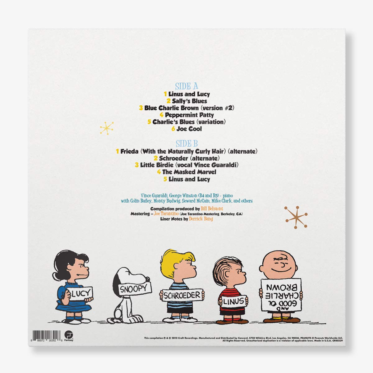 Vince Guaraldi (빈스 과랄디) - Peanuts Portraits: The Classic Character Themes [LP]