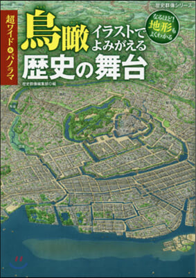 鳥瞰イラストでよみがえる歷史の舞台