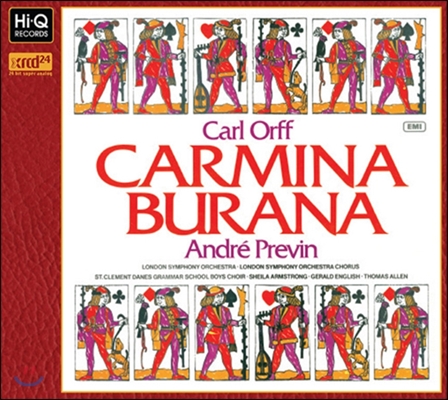 Andre Previn 칼 오르프: 카르미나 부라나 (Carl Orff: Carmina Buran) 앙드레 프레빈