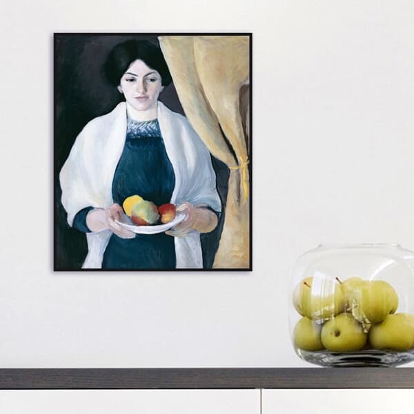 [The Bella] 마케 - 사과를 들고 있는 초상 (화가의 아내) Portrait with Apples (Wife of the Artist)