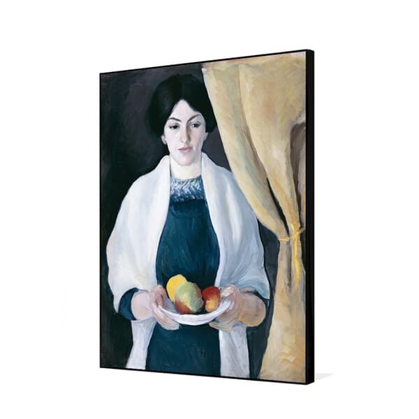 [The Bella] 마케 - 사과를 들고 있는 초상 (화가의 아내) Portrait with Apples (Wife of the Artist)