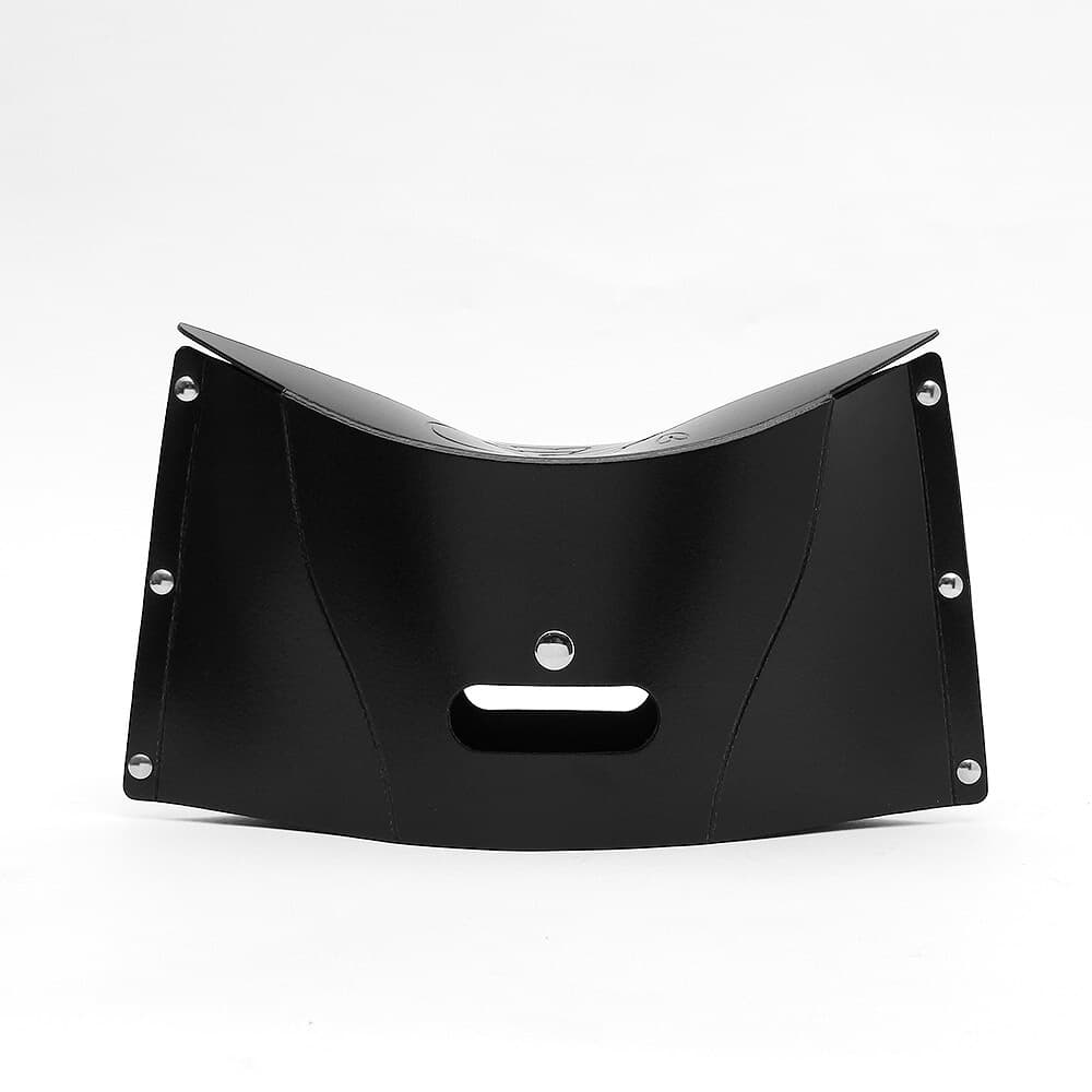 백스타일 휴대용 각접기 의자(블랙)/ 간이 폴딩체어