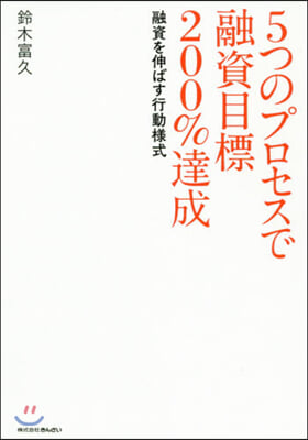 5つのプロセスで融資目標200％達成