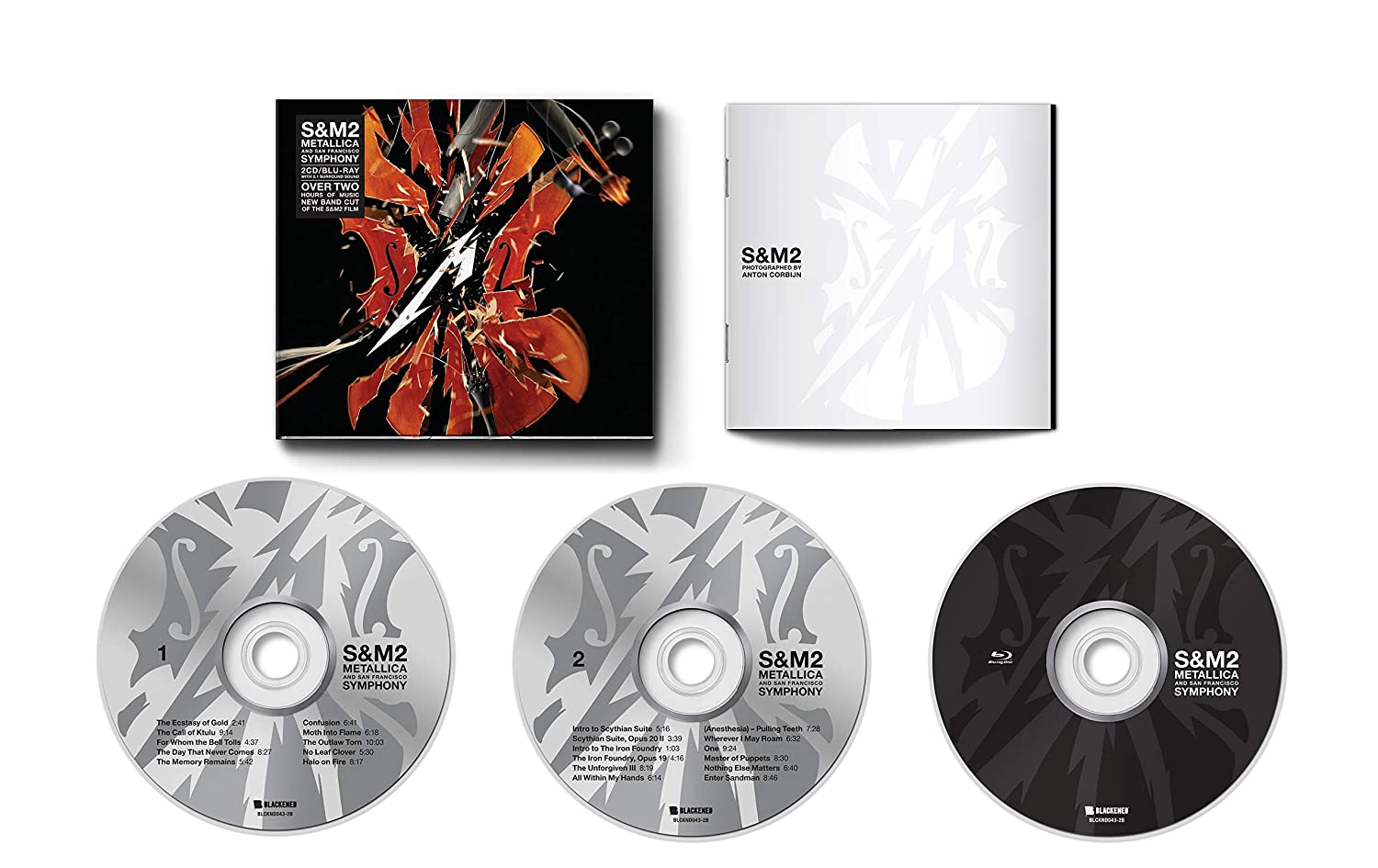 Metallica (메탈리카) - S&M 2 [2CD+Blu-ray] 