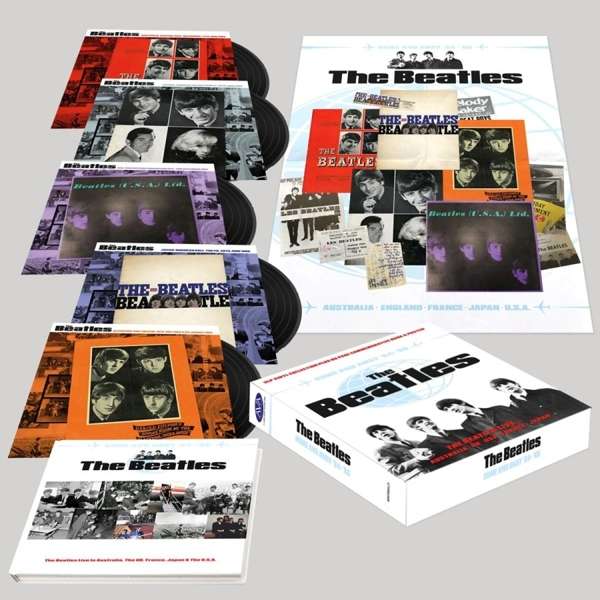 The Beatles - Home and Away 1964-1966 비틀즈 라이브 녹음 모음집 [블랙반 5LP]