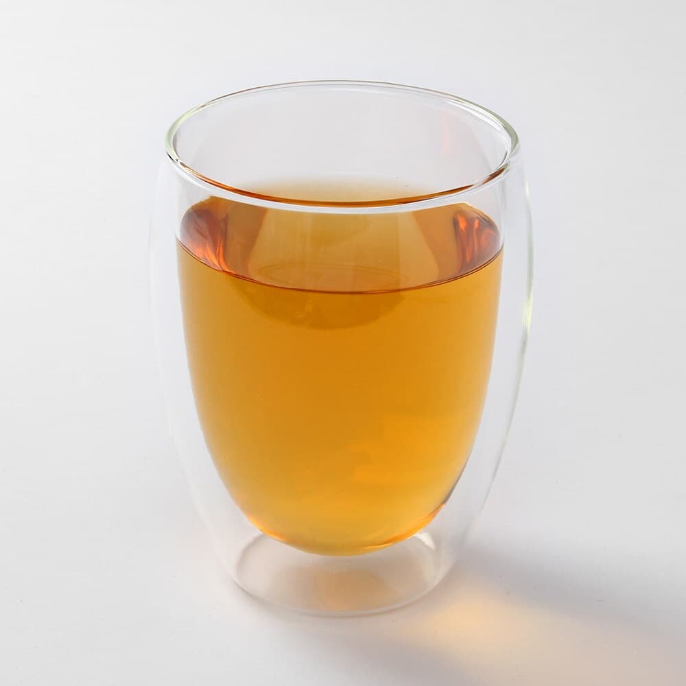 [로하티]멜리아 이중유리컵 / 홈카페 주스 물잔
