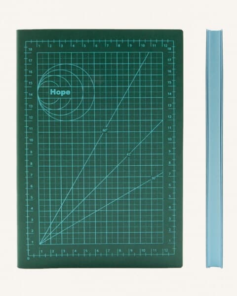 Signature Mathematical Grid Notebook (A5, 3 Colors)