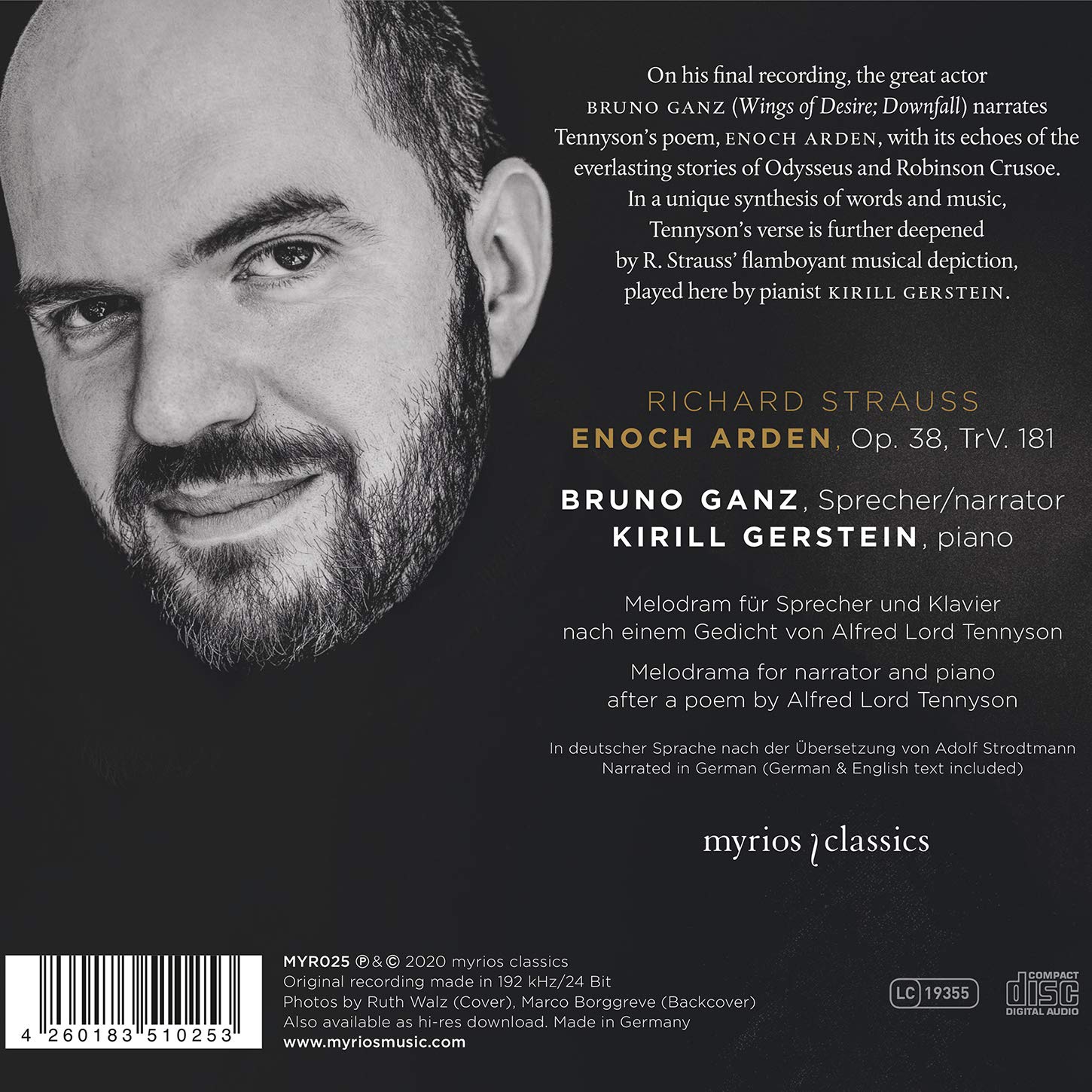 Kirill Gerstein 슈트라우스 : Op.38 (Strauss: Enoch Arden - Melodram , TrV 181) 