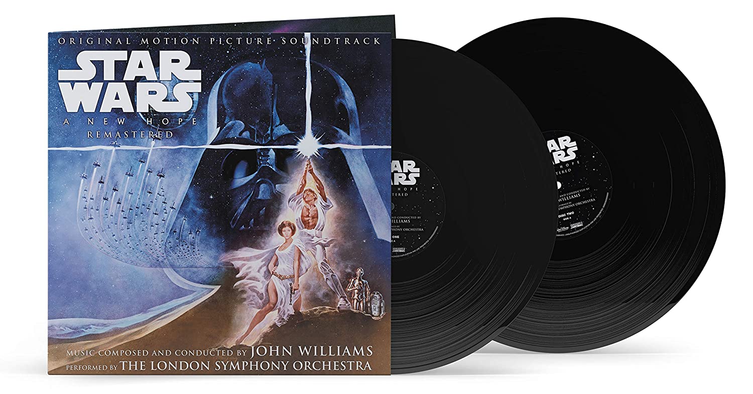 스타워즈: 새로운 희망 영화음악 (Star Wars: A New Hope OST by John Williams 존 윌리엄스) [2LP]