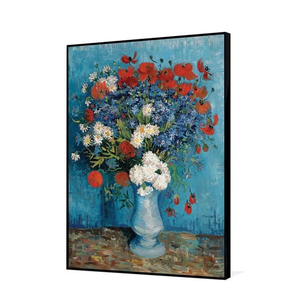 [The Bella] 고흐 - 수레국화와 양귀비가 있는 화병 Vase with Cornflowers and Poppies