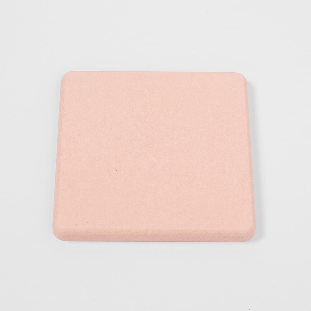 클린 규조토 컵받침(핑크) / 물기흡수 티 코스터