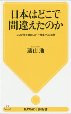 日本はどこで間違えたのか コロナ禍で噴出