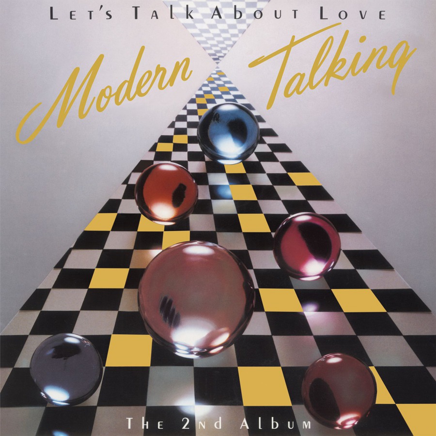 Modern Talking (모던 토킹) - 2집 Let's Talk About Love [핑크 & 레드 믹스컬러 LP] 