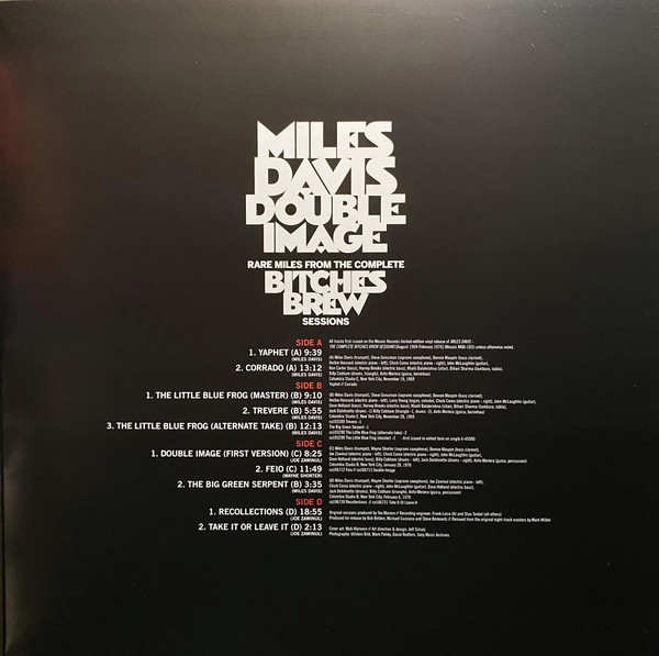 Miles Davis (마일즈 데이비스) - Double Image: Rare Miles From The Complete Bitches Brew Sessions [레드 컬러 2LP] 