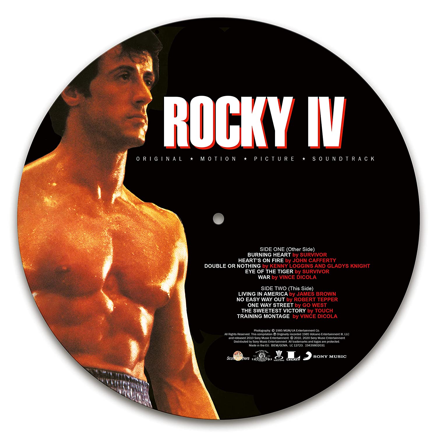 록키 4 영화음악 (Rocky IV OST) [픽쳐 디스크 LP] 