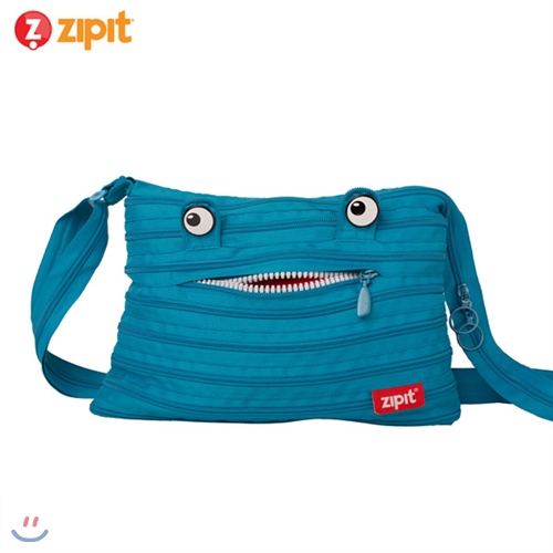 [Zipit] 몬스터 숄더백 블루(Monster Shoulder Bag blue)/ZBDm-274
