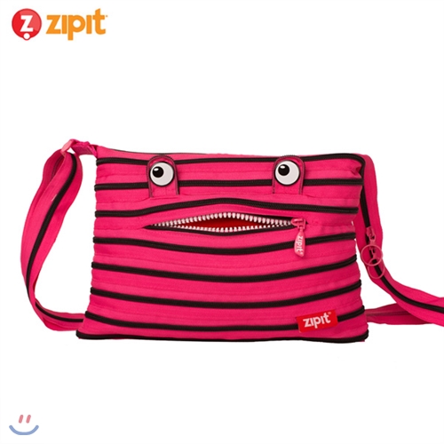 [Zipit] 몬스터 숄더백 핑크블랙(Monster Shoulder Bag pinkblack)/ZBDm-144