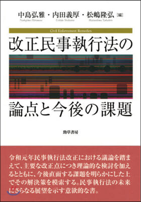 改正民事執行法の論点と今後の課題