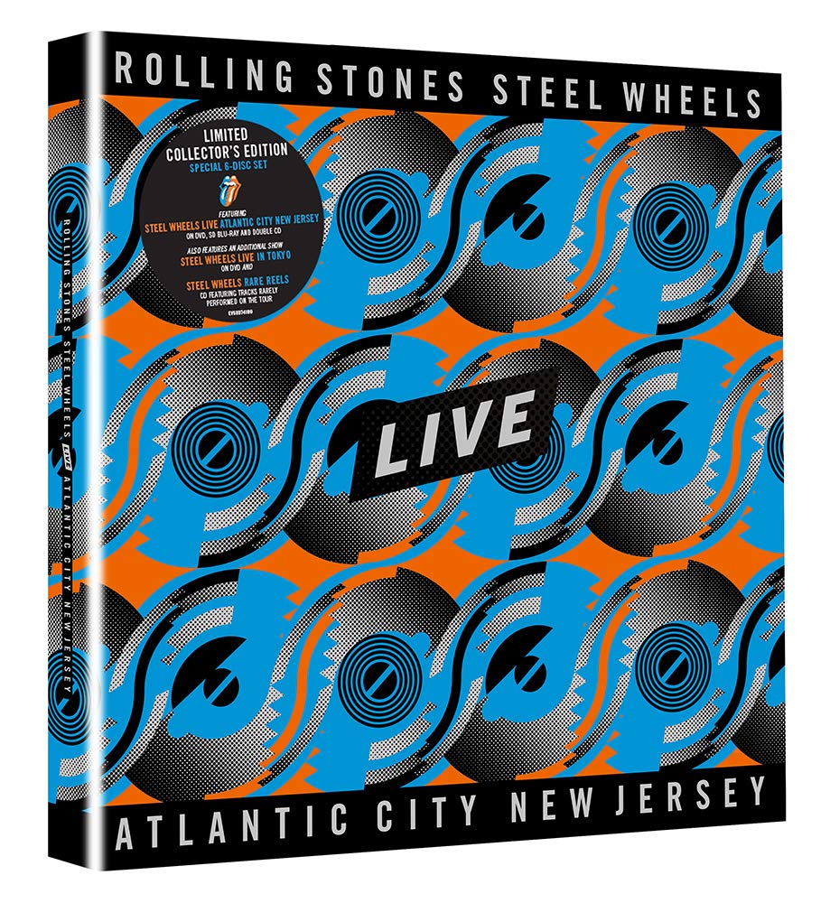 The Rolling Stones (롤링 스톤스) - Steel Wheels Live Atlantic City New Jersey [3CD+2DVD+SD Blu-ray]