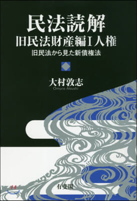 民法讀解 舊民法財産編   1 人權