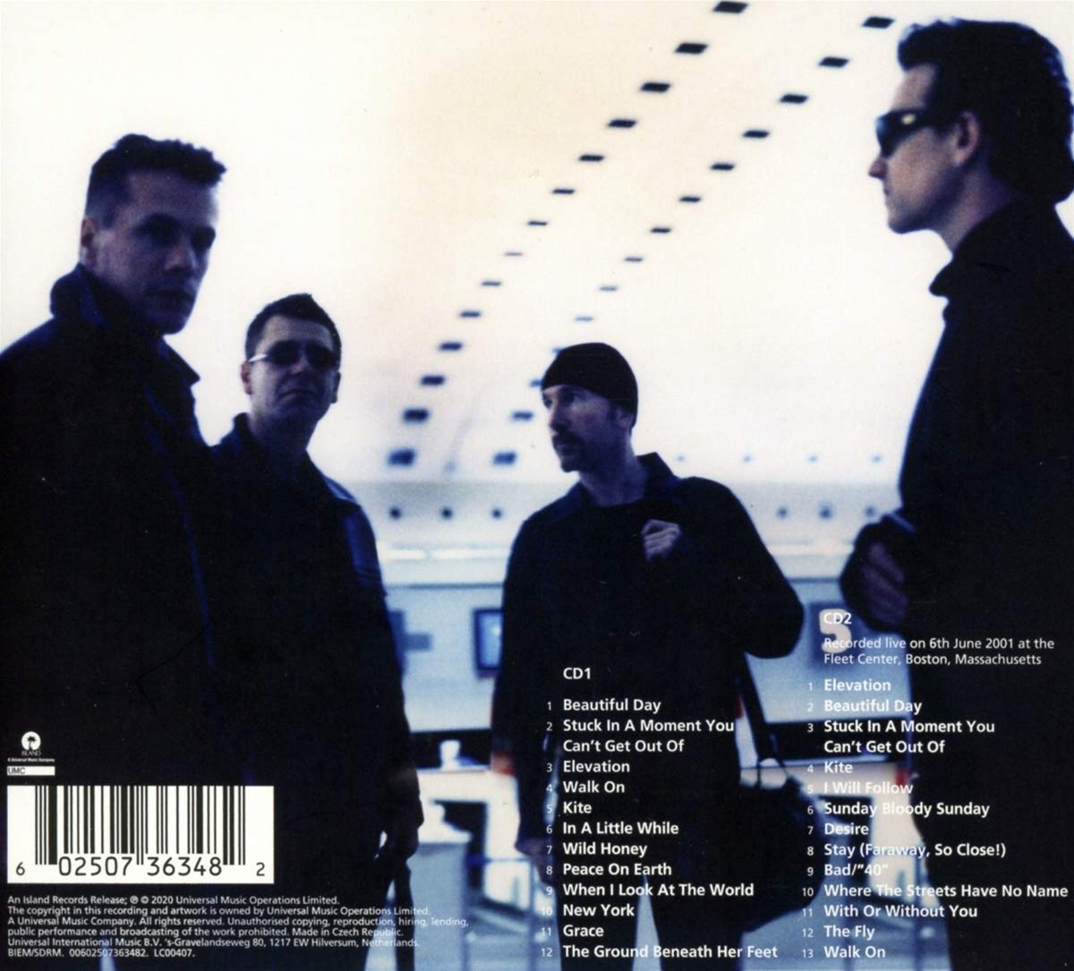 U2 (유투) - 10집 All That You Can't Leave Behind