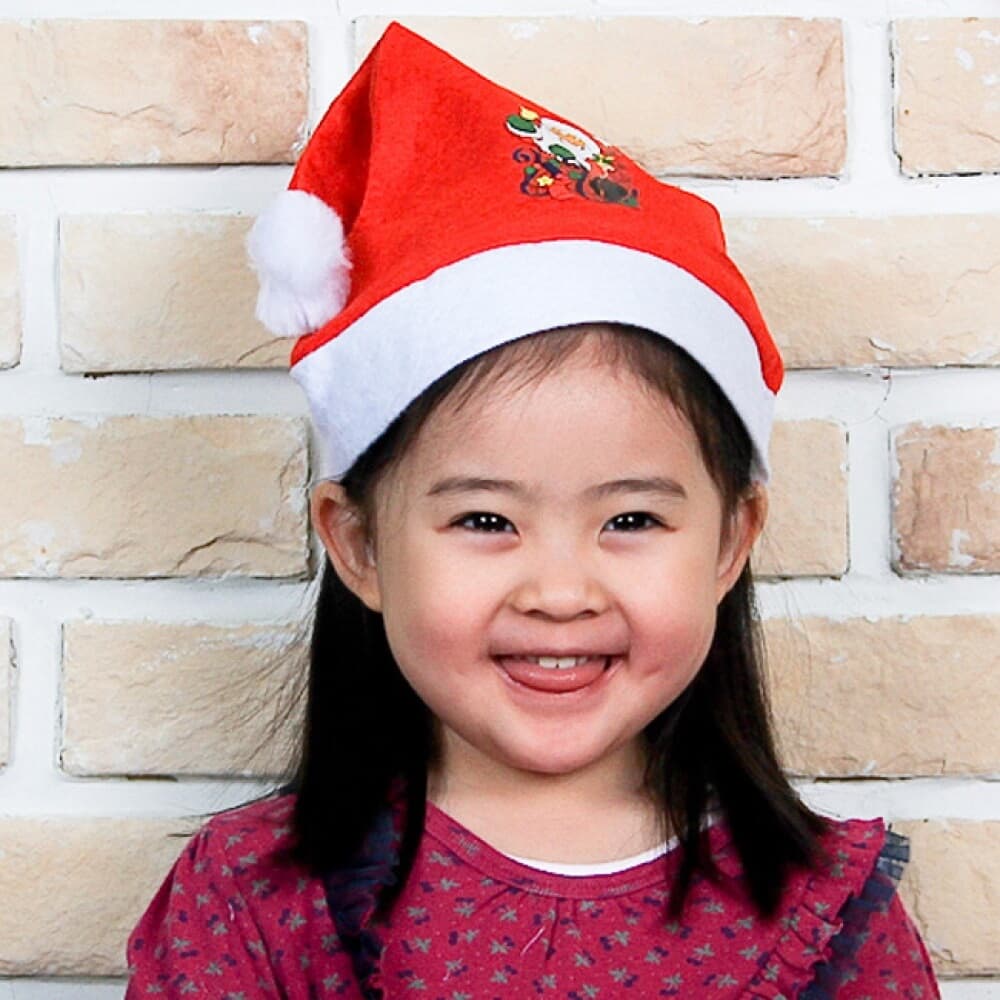 캐릭터 어린이 산타모자(26cmx37cm) 산타모