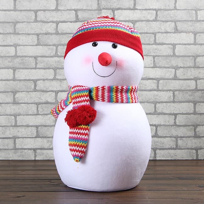 빨간모자 동글 눈사람인형/성탄선물 크리스마스장식