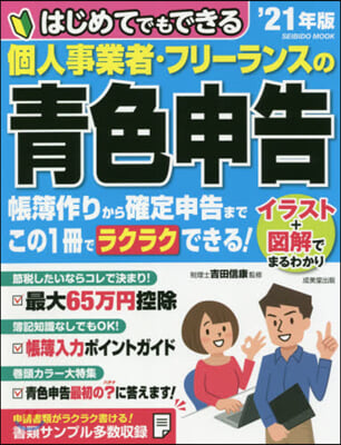 ’21 個人事業者.フリ-ランスの靑色申