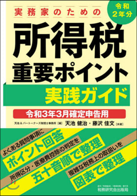 所得稅重要ポイント實踐 令3年3月申告用