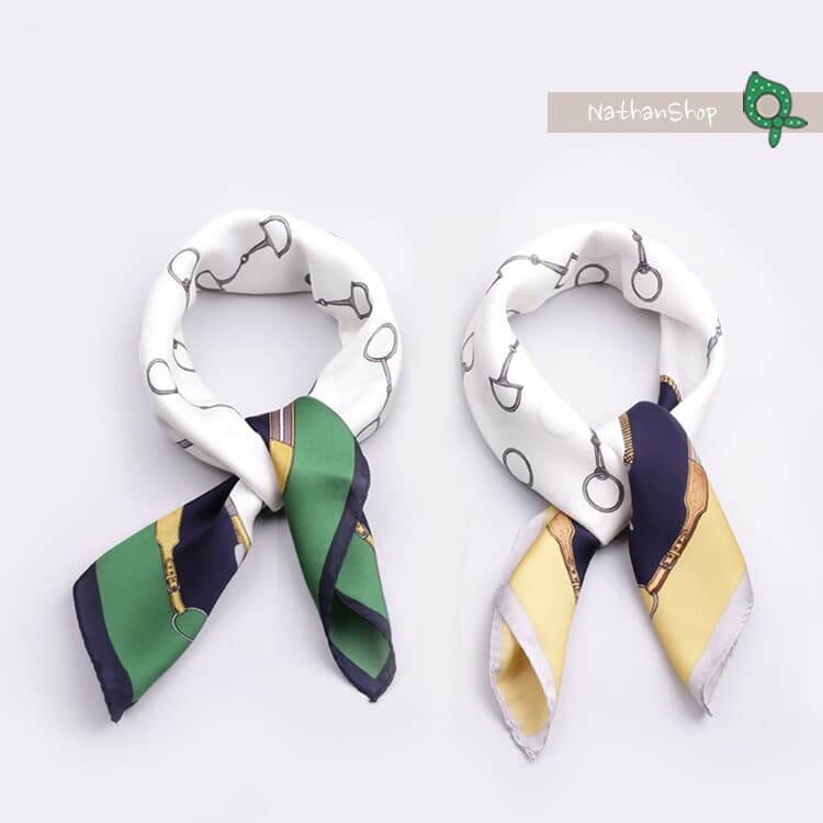 나단샵 루프F 실키 쁘띠 스카프 19pp26 /가을 패션