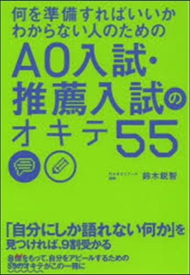 AO入試.推薦入試のオキテ55