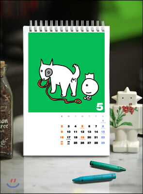 깍까 동화 달력(KAKA Calendar)(데스크 캘린더)(2021)