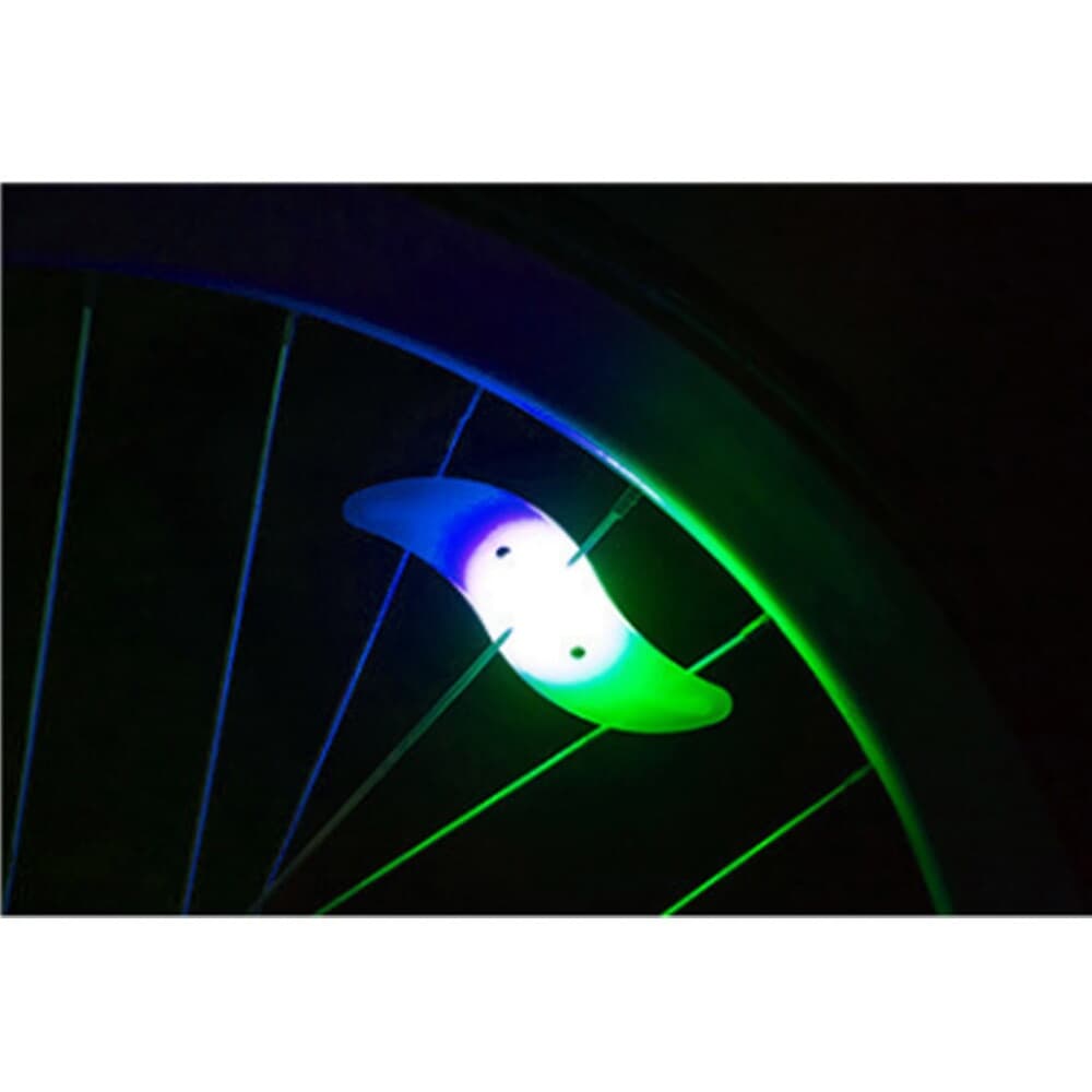 실리콘 자전거 휠라이트(믹스) LED 안전등