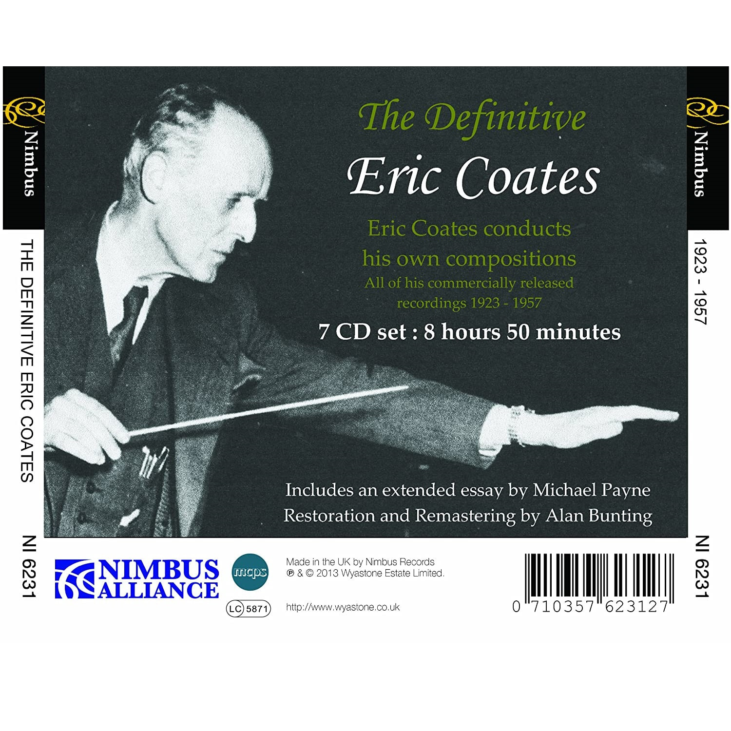 에릭 코츠가 지휘하는 에릭 코츠 (The Definitive Eric Coates - His Own Compositions) 