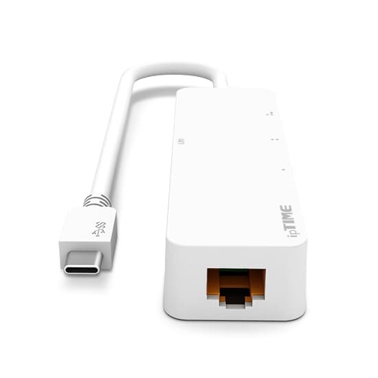 아이피타임 U1003C TYPE-C to 기가랜+3포트 USB3.0 허브