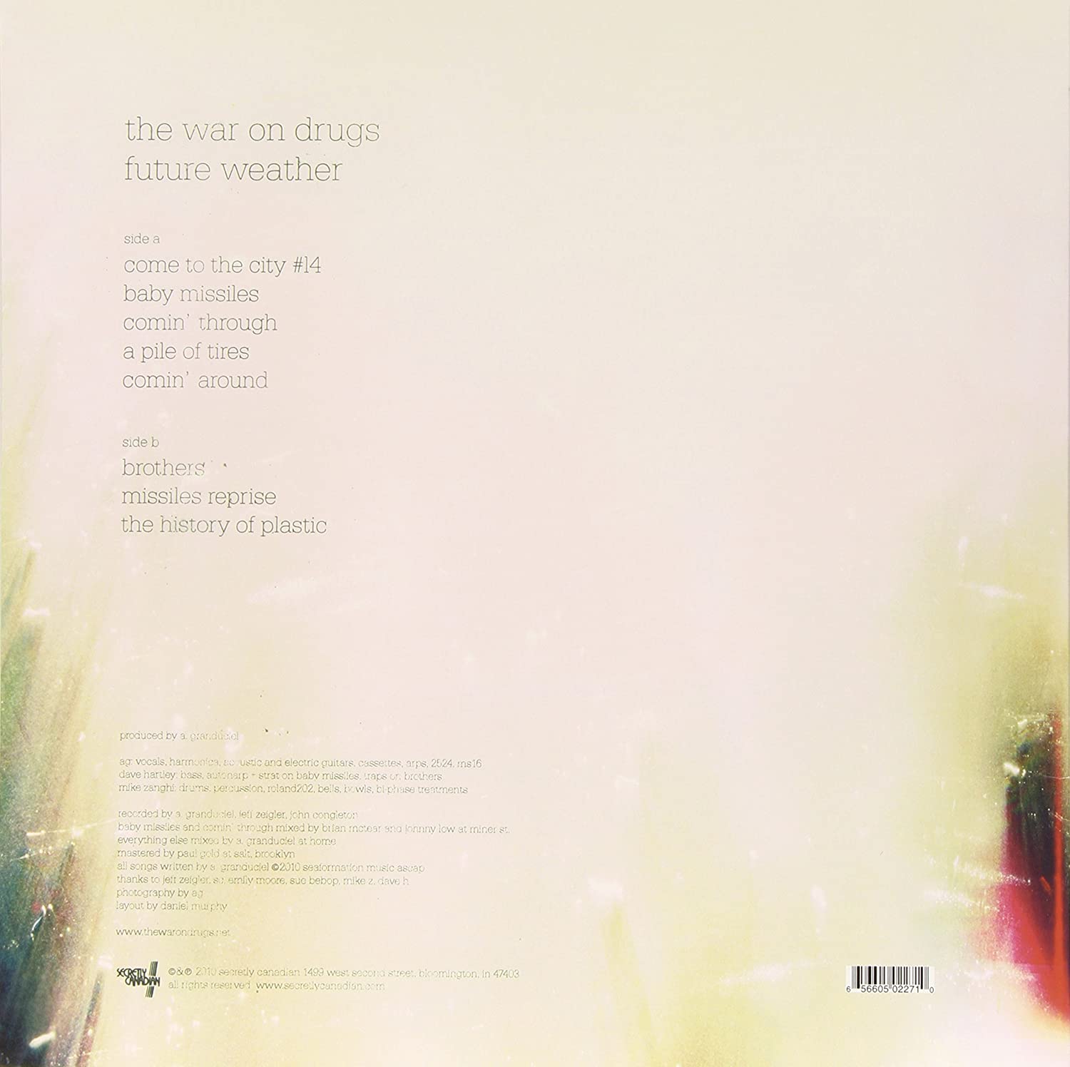 The War On Drugs (워 온 드럭스) - Future Weather [LP] 