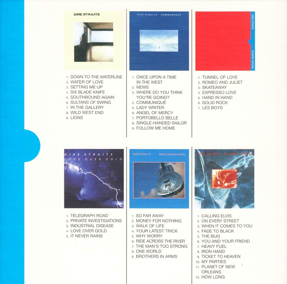 Dire Straits (다이어 스트레이츠) - The Studio Albums 1978 - 1991 
