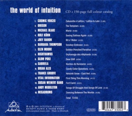 재즈 컴필레이션 앨범 (The World Of Intuition 1 - Music Of All Colours)