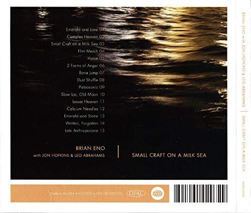 Brian Eno (브라이언 이노) - Small Craft on a Milk Sea [2LP] 
