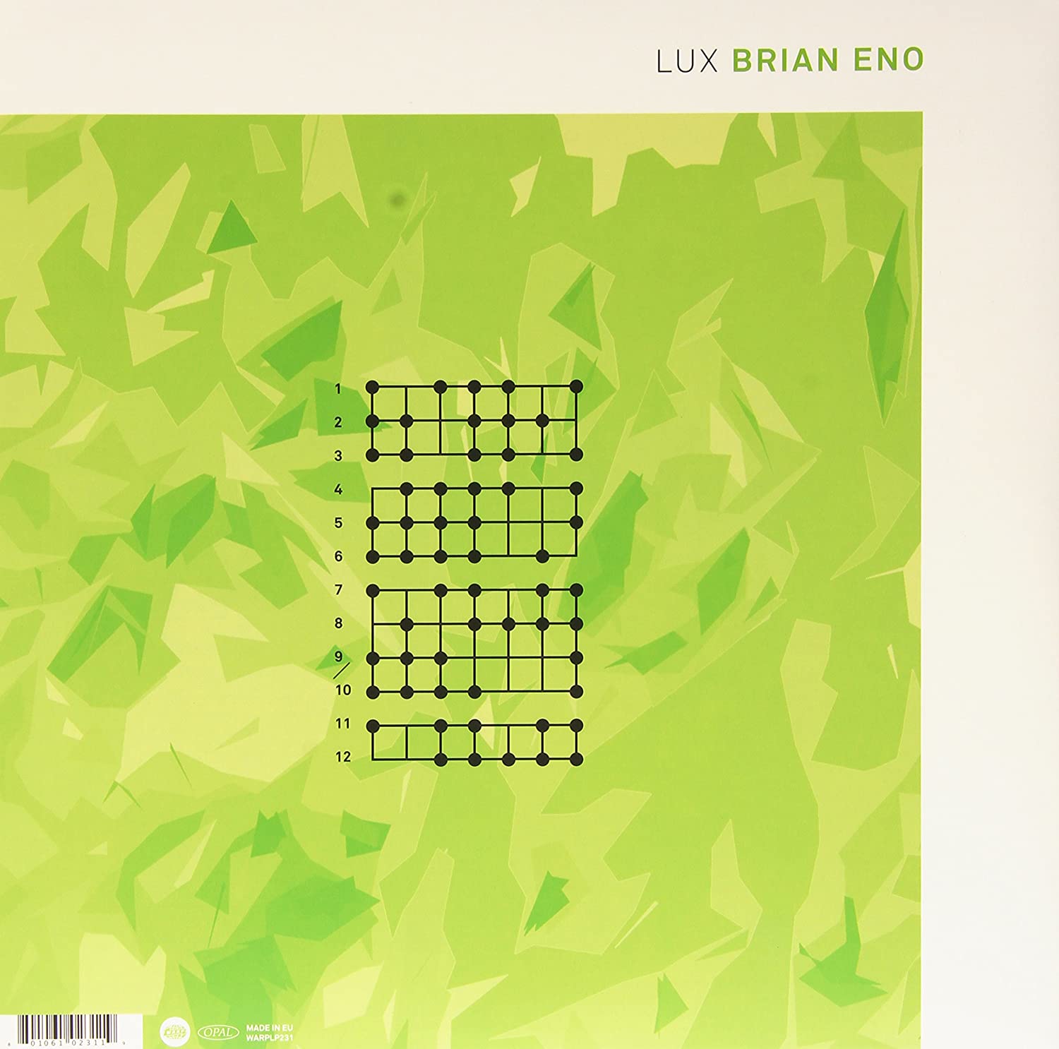 Brian Eno (브라이언 이노) - Lux [2LP] 