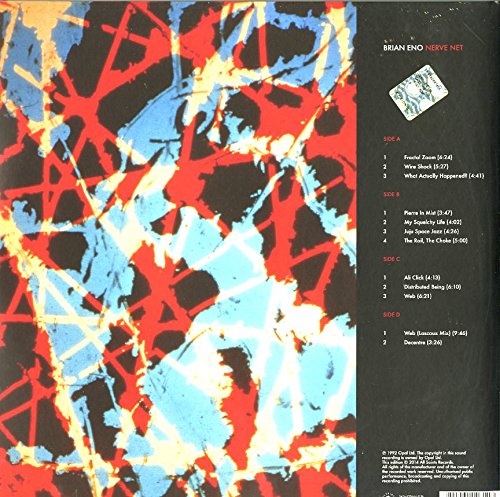 Brian Eno (브라이언 이노) - Nerve Net [2LP] 