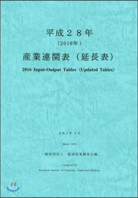 平28 産業連關表(延長表)